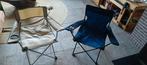 Twee camping stoeltjes, Caravans en Kamperen, Ophalen, Gebruikt, Campingstoel