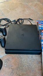 PS4 Slimline + Games + Controllers, Spelcomputers en Games, Games | Sony PlayStation 4, Gebruikt, 1 speler, Racen en Vliegen, Eén computer