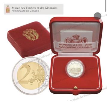 2 euro Monaco “Marquisat des Baux Monaco’’ Proof 2025 beschikbaar voor biedingen