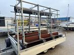 HENRA PLATEAUWAGEN 351X185 GLASRESTEEL/GLASBOK 3500KG 2017, Gebruikt