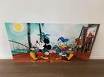 Grote Disney poster kunststof, Gebruikt, Plaatje of Poster, Ophalen