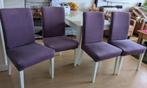 4 Eettafelstoelen stoelen, Huis en Inrichting, Stoelen, Ophalen, Hout, Gebruikt, Overige kleuren