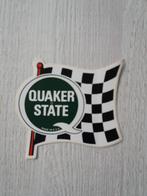 sticker QUAKER STATE, Verzamelen, Ophalen of Verzenden, Zo goed als nieuw, Auto of Motor