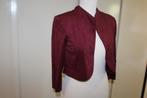 Joseph Ribkoff prachtig bordeaux jersey bolero jasje mt 36/S, ., Joseph Ribkoff, Nieuw, Ophalen of Verzenden
