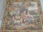 Twee stuks mooi antieke Frans gobelin kleedjes., Antiek en Kunst, Antiek | Kleden en Textiel, Ophalen of Verzenden