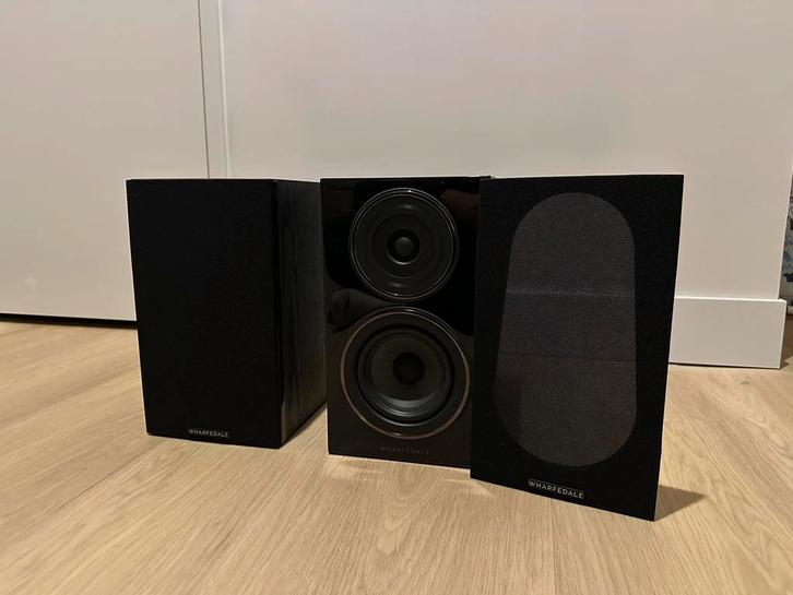 Wharfedale Diamond 12.1, Audio, Tv en Foto, Luidsprekers, Zo goed als nieuw, Front, Rear of Stereo speakers, Minder dan 60 watt