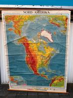 2 unieke landkaarten 
233 cm x 174 cm noord amerikaans 
93 c, Ophalen, Aardrijkskunde