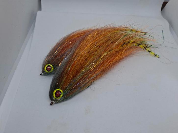 Snoekstreamers/pikefly, Watersport en Boten, Hengelsport | Vliegvissen, Zo goed als nieuw, Ophalen of Verzenden