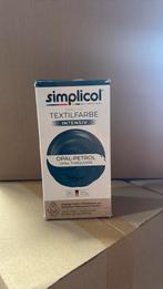 Partij van 100x Simpolicol Textielverf Opal Turquoise, Doe-het-zelf en Verbouw, Verf, Beits en Lak, Minder dan 5 liter, Ophalen of Verzenden