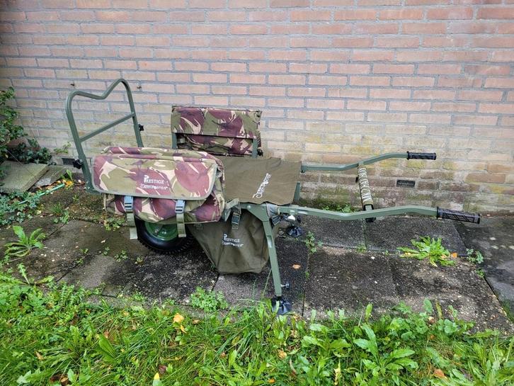 T.k.a. een Carp Porter Big Boy MK2 Barrow, Watersport en Boten, Hengelsport | Karpervissen, Gebruikt, Complete set, Ophalen