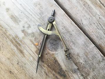 Antieke Messing Passer - Gereedschap & Instrumenten Collecti beschikbaar voor biedingen