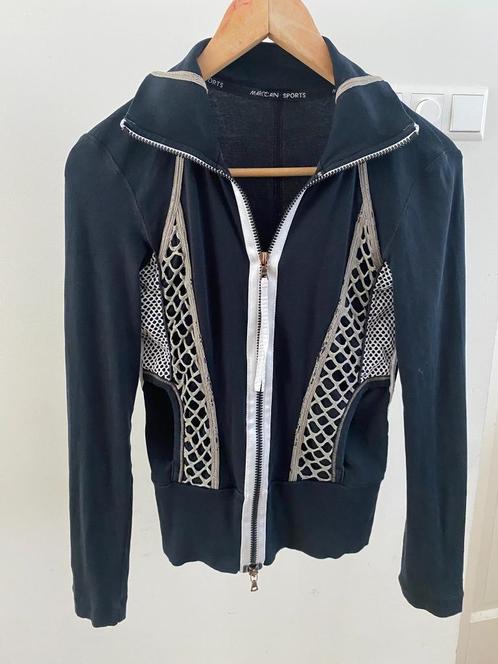 Marc Cain Sport Vestje M, Kleding | Dames, Truien en Vesten, Gedragen, Maat 38/40 (M), Zwart, Ophalen of Verzenden