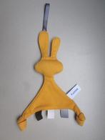 Funnies okergeel zachte knuffel - label - speendoek konijn, Kinderen en Baby's, Speelgoed | Knuffels en Pluche, Ophalen of Verzenden