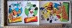 Vintage sticker lees Mickey maandblad Goofy Mickey Mouse, Ophalen of Verzenden, Zo goed als nieuw