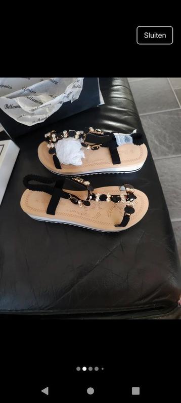 Nieuwe dames slippers/sandalen maat 37  beschikbaar voor biedingen