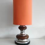 Vintage tafellamp lamp vintage schemerlamp chrome, Huis en Inrichting, Lampen | Tafellampen, Minder dan 50 cm, Gebruikt, Ophalen of Verzenden