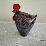 Murano Glazen Haan Decoratie - Mooi Accent!, Overige kleuren, Ophalen of Verzenden, Minder dan 50 cm, Glas