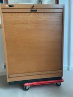 Vintage Bruynzeel roldeurkastje h 105 cm, Antiek en Kunst, Antiek | Meubels | Kasten, Ophalen
