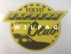 Sticker. Volvo 145 / 245. Express. Owners. Club uit. Zweden, Ophalen of Verzenden, Nieuw