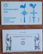 Postzegelboekjes Zomerzegels 1985 en 1986, Ophalen of Verzenden, Nederland