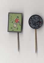 Voetbal Ajax Amsterdam blikken speldjes, Verzamelen, Gebruikt, Niet vindbaar, Niet vindbaar, Speldje of Pin