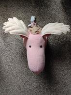Kidsdepot rendier hoofd roze, Ophalen of Verzenden, Zo goed als nieuw, Wanddecoratie
