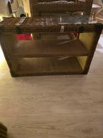 Riviera Maison Rattan Trunk kastje, Huis en Inrichting, Ophalen, Minder dan 50 cm, 50 tot 100 cm, Zo goed als nieuw