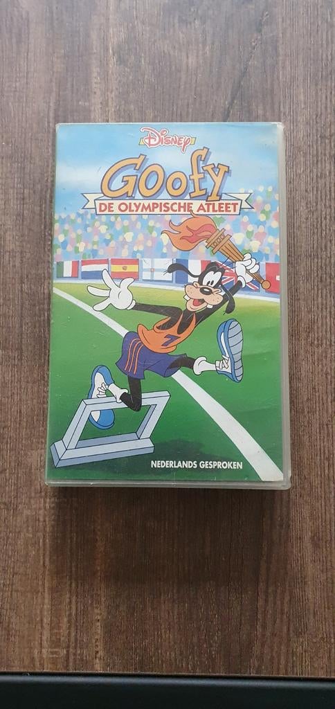 Goofy De Olympische Atleet VHS - Nederlands Gesproken, Ophalen of Verzenden