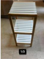 Bijzet tafeltje hoogte 80 cm breedte 33 cm, Huis en Inrichting, Tafels | Sidetables, 50 tot 100 cm, Vierkant, Ophalen of Verzenden