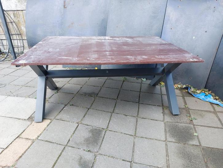 Werktafel / Werkbank - Aluminium Onderstel & Betonplex Blad, Doe-het-zelf en Verbouw, Werkbanken, Ophalen of Verzenden