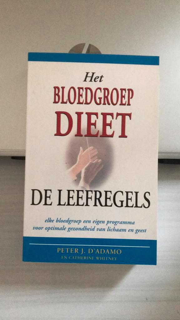 C. Whitney - Het bloedgroepdieet - De leefregels, Boeken, Gezondheid, Dieet en Voeding, Nieuw, Ophalen of Verzenden