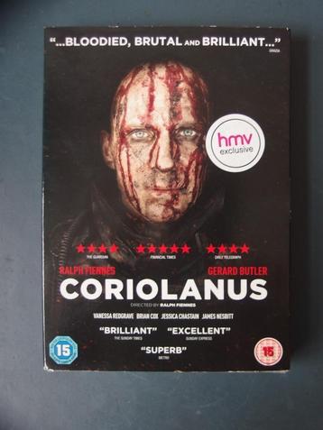 Coriolanus DVD 2011 Ralph Fienes Engelse versie  beschikbaar voor biedingen