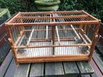 Vintage vogelkooi, Ophalen, Gebruikt, Hout, Vogelkooi