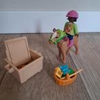 Playmobil Paardje met ruiter, Ophalen of Verzenden, Zo goed als nieuw