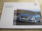 Instructieboek Audi A3 Cabriolet 2007, Ophalen of Verzenden