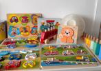 Houten puzzels, Kinderen en Baby's, Speelgoed | Houten speelgoed, Ophalen, Zo goed als nieuw
