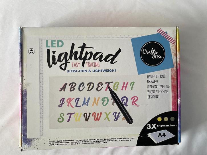 LED Lightpad A4 – nieuw & ongebruikt, Hobby en Vrije tijd, Tekenen, Nieuw, Overige typen, Ophalen of Verzenden