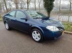 Nissan Primera 1.8 SDN 2005 Blauw Nieuwe APK!, Auto's, Nissan, Voorwielaandrijving, 65 €/maand, Stof, 4 cilinders