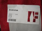 Blekviva gordijn met lus van IKEA kleur Rood maat 145 x 300, 100 tot 150 cm, Ophalen of Verzenden, Zo goed als nieuw, Ikea