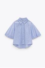 Ballon sleeves blouse (ZARA), Kleding | Dames, Blouses en Tunieken, Blauw, Zara, Nieuw, Ophalen of Verzenden