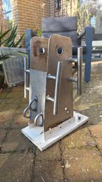 Mastvoet mastkoker RVS zeilboot 104mm, Ophalen, Gebruikt