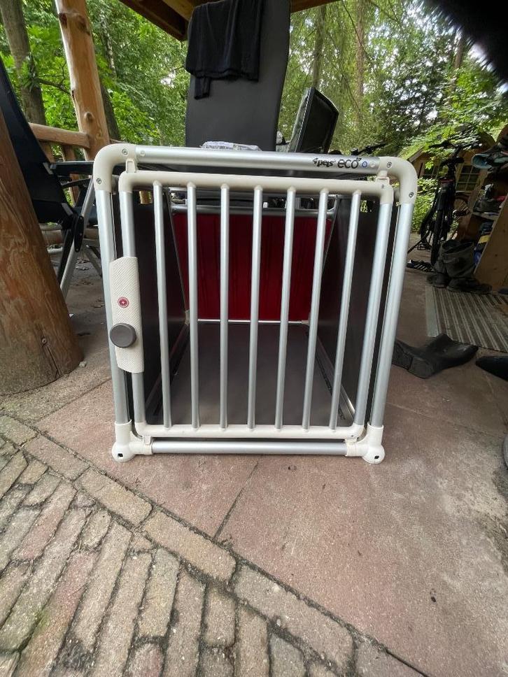 4pets eco 3 medium autobench, Dieren en Toebehoren, Hondenbenches, Gebruikt, Ophalen