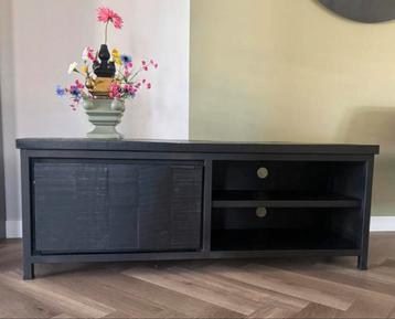 Tv kast, mango hout en metaal