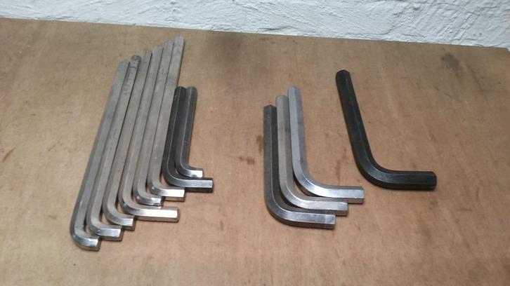 Inbussleutels 14, 17 en 19mm Hazet Gedore AMF ..., Doe-het-zelf en Verbouw, Gereedschap | Handgereedschap, Gebruikt, Ophalen of Verzenden