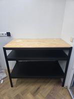 Ikea Bror Werkbank Zwart - Zo Goed Als Nieuw, Huis en Inrichting, Ophalen, Zo goed als nieuw