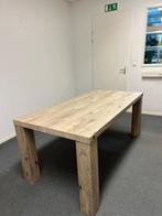 Industriële Eettafel (bijpassende kast in ander advertentie), Ophalen, 50 tot 100 cm, Zo goed als nieuw, Vijf personen of meer