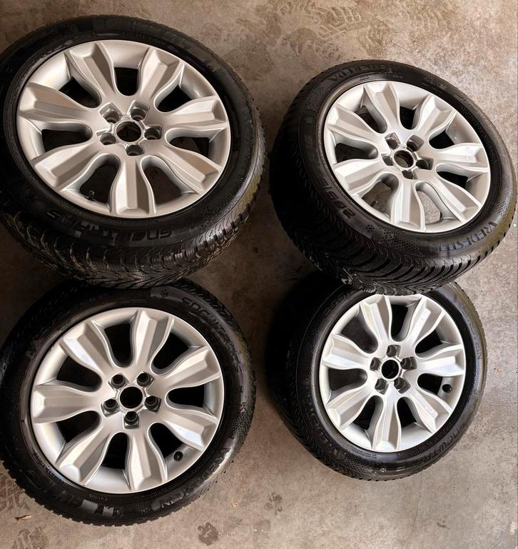 Winterbanden met aluminium velgen - 205/55 R16, Auto-onderdelen, Banden en Velgen, Banden en Velgen, Winterbanden, 16 inch, 205 mm