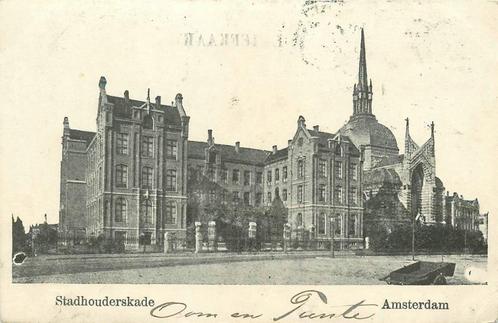 (701-318-013) Amsterdam Stadhouderskade, Verzamelen, Ansichtkaarten | Nederland, Noord-Holland, Verzenden