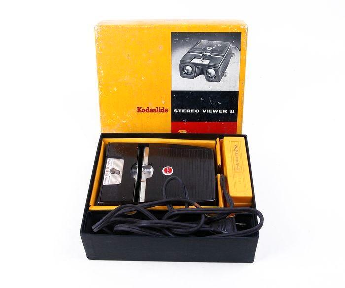 Kodak Stereo Viewer II - Vintage met Originele Doos, Verzamelen, Fotografica en Filmapparatuur, Overige typen, 1940 tot 1960, Ophalen of Verzenden
