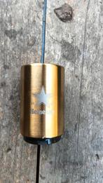 Heineken opener kroonkurken beschadigen niet bij openen goud, Ophalen of Verzenden, Nieuw, Flesopener, Heineken